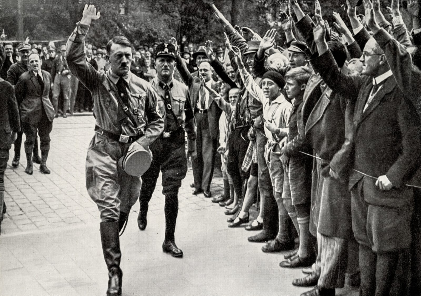 Adolf Hitler, the Nazi leader