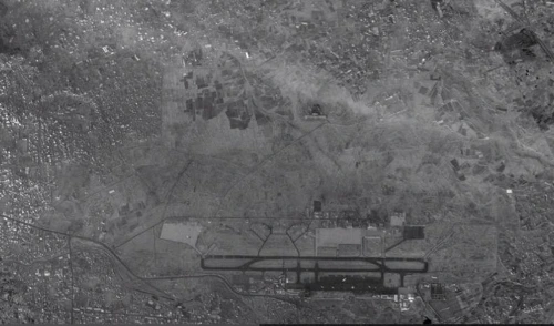 Satelite photos taken by the Unit