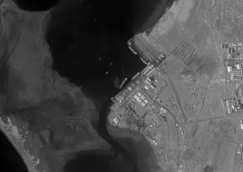 Satelite photos taken by the Unit