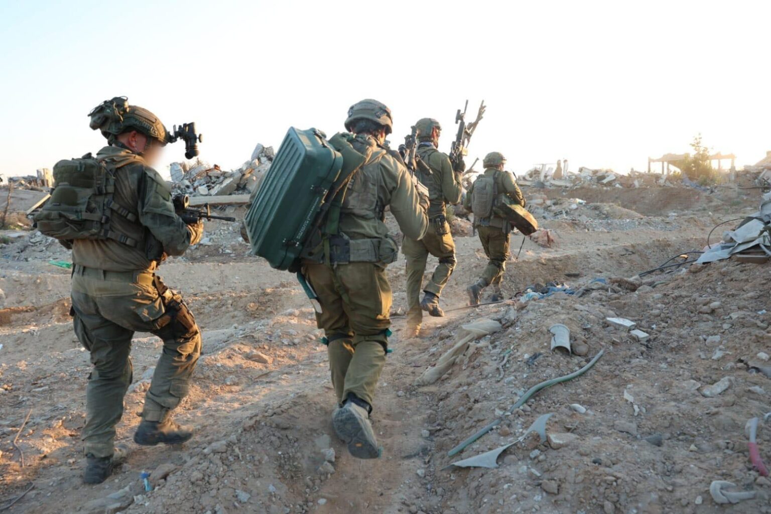 IDF operating in Gaza