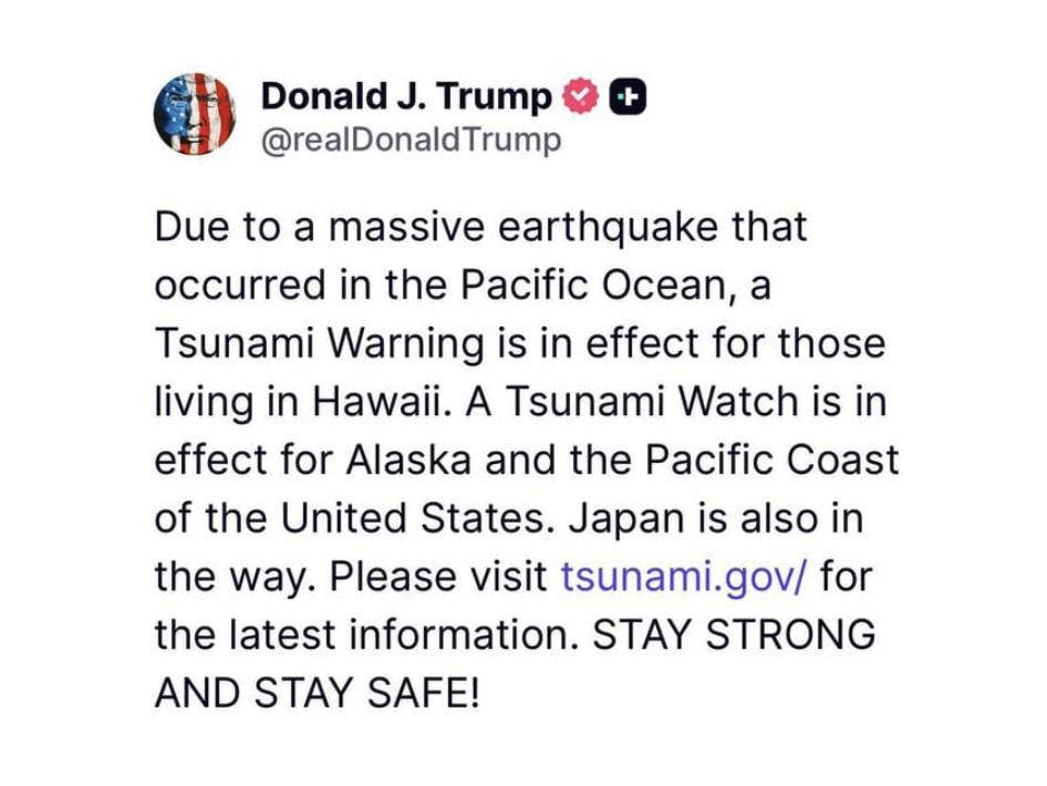 Global Panic: Massive 8.8 Earthquake Triggers Widespread Tsunami Alerts In 4 Continents