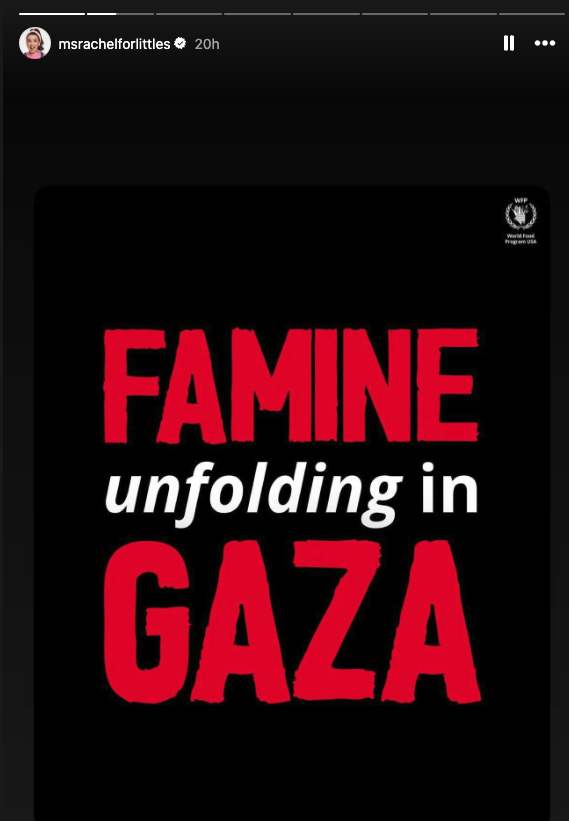 Ms. Rachel deletes controversial Gaza image, but it's much too late