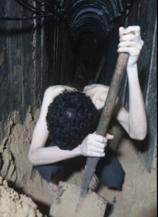 Evyatar David, starved by Hamas