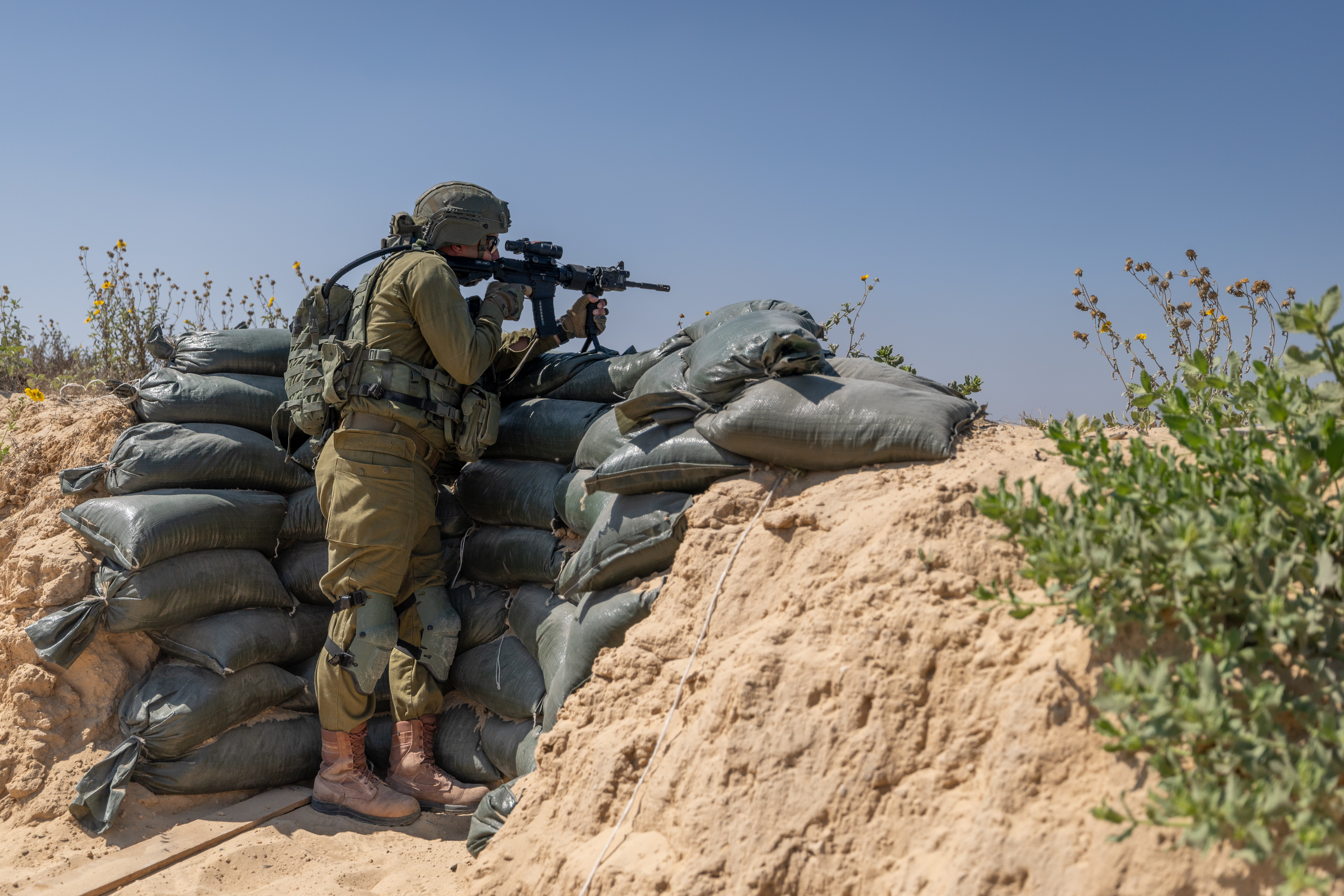 IDF soldiers in Gaza.