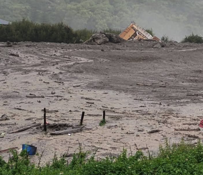 Flash flooding in India, August 5, 2025