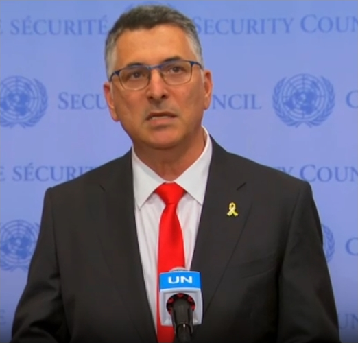 Foreign Minister Gideon Sa'ar.