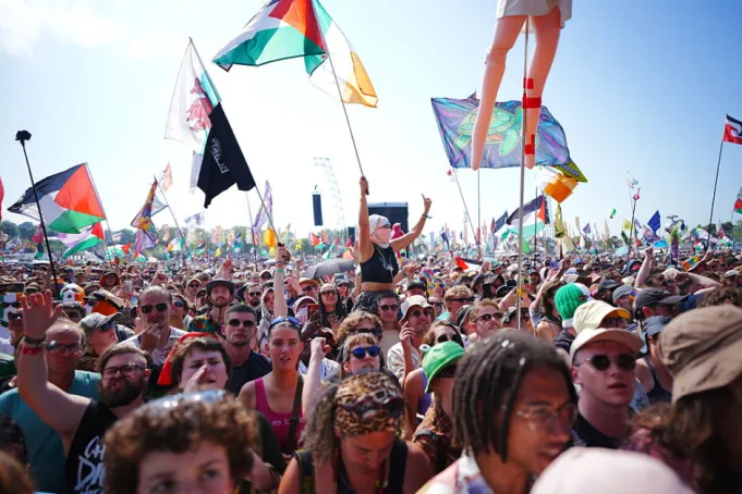 Glastonbury Festival 2025 and the Palestine flags