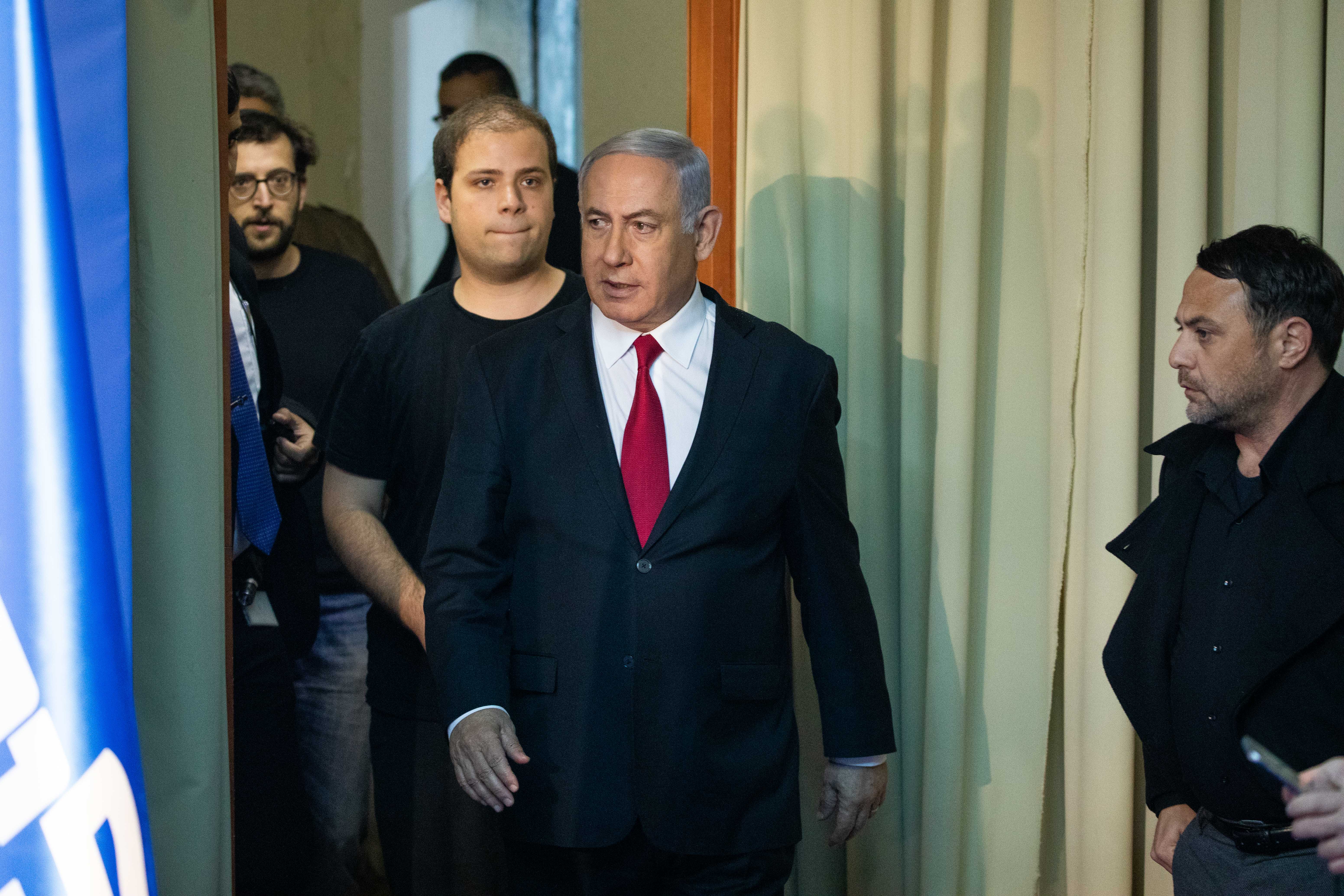 Netanyahu, Topaz Luk and Jonathan Urich 