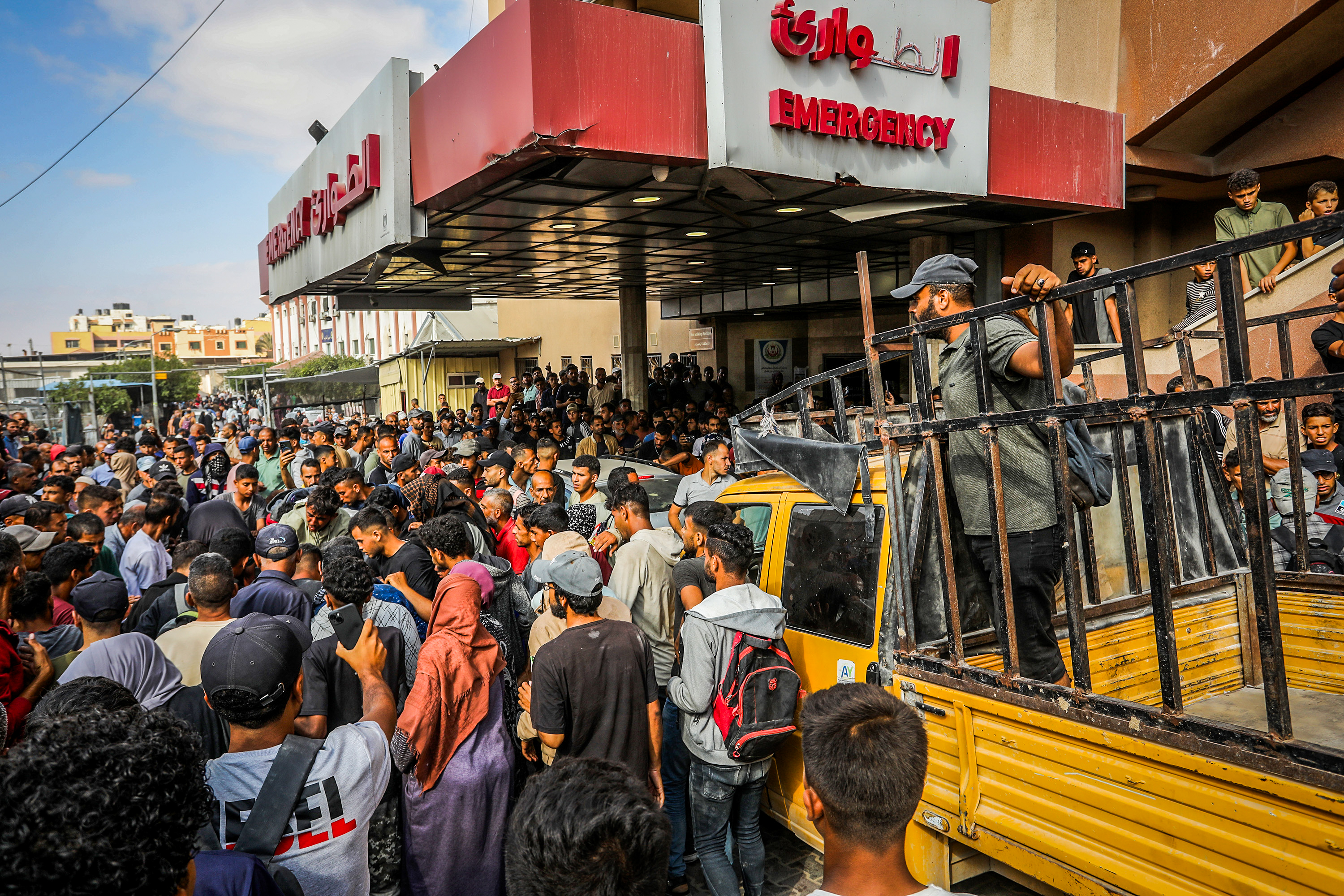 Nasser Hospital in Khan Yunis