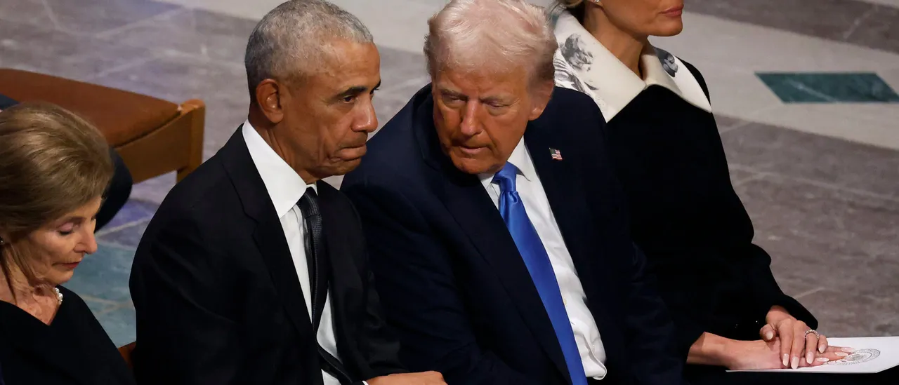 Trump and Obama