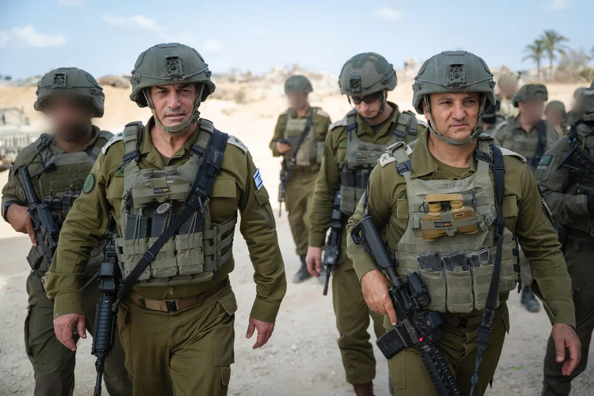 Chief of Staff Eyal Zamir in Gaza