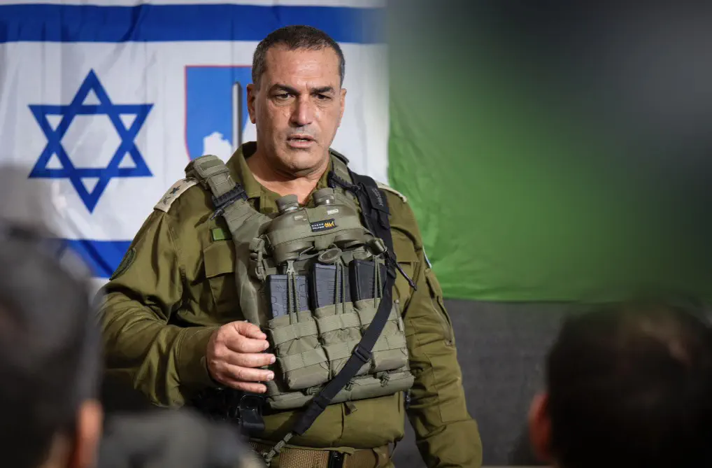 Chief of Staff Eyal Zamir in Gaza