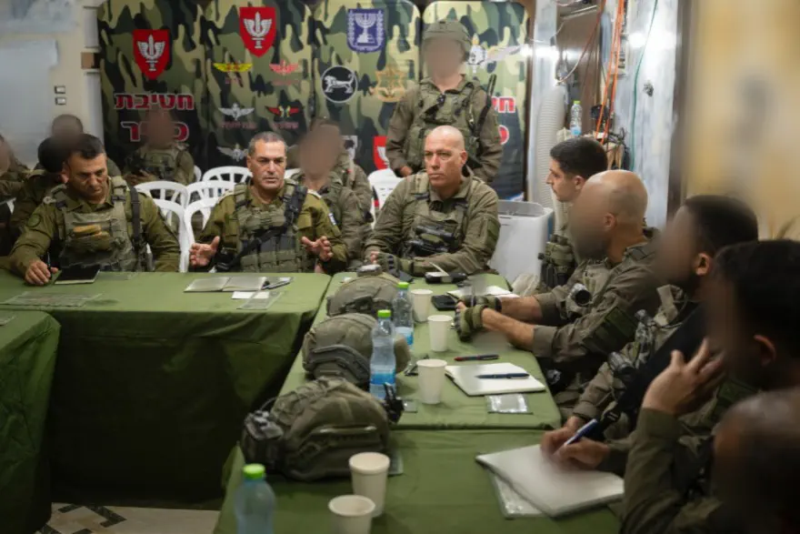 Chief of Staff Eyal Zamir in Gaza