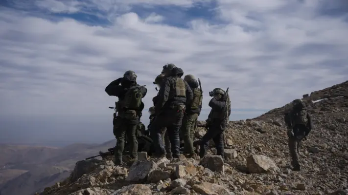 IDF operating in Syria Mount Hermon
