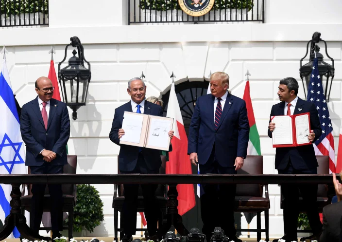 Signing of the Abraham Accords at the White House 