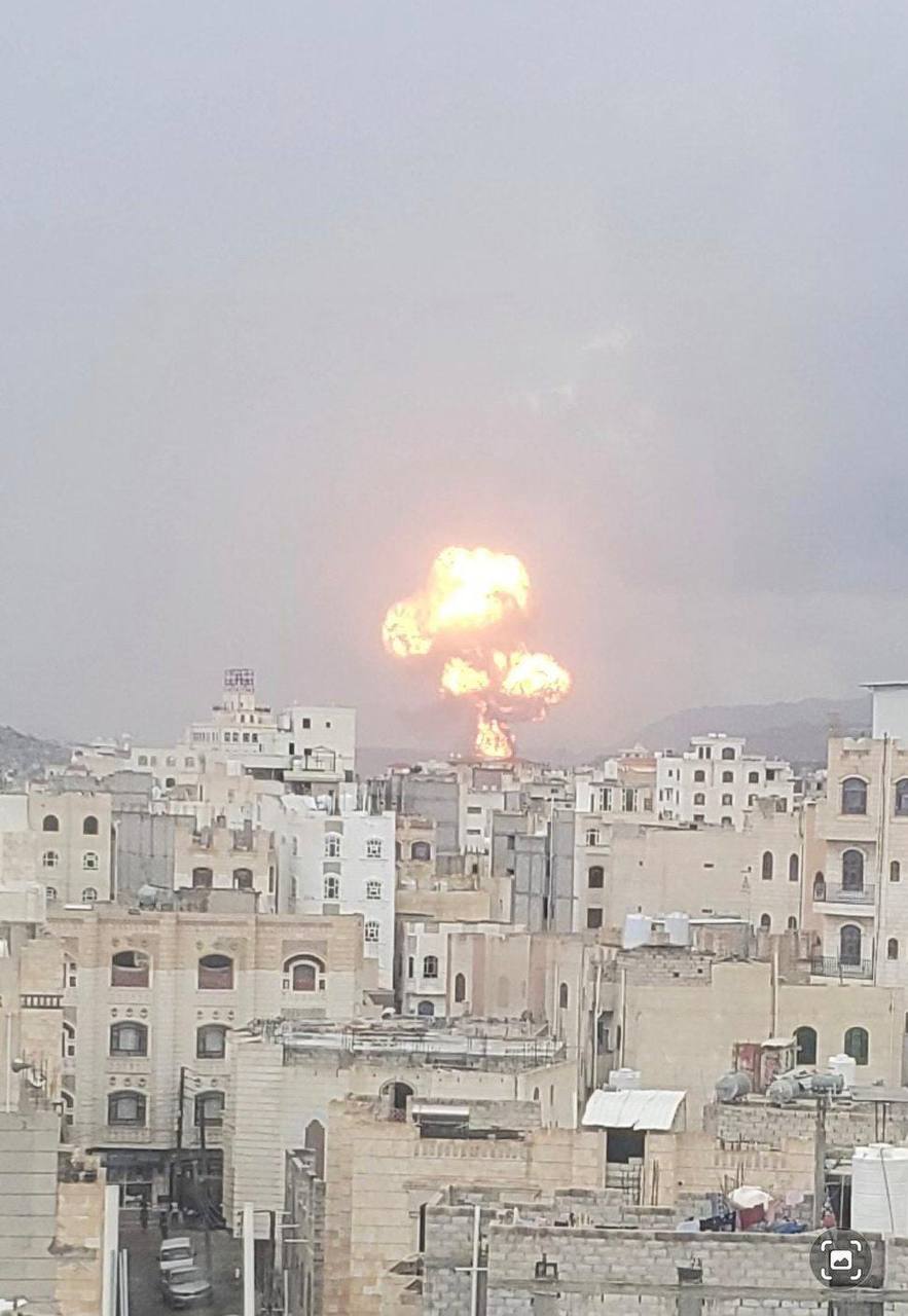 Israel attacks Sanaa, Yemen