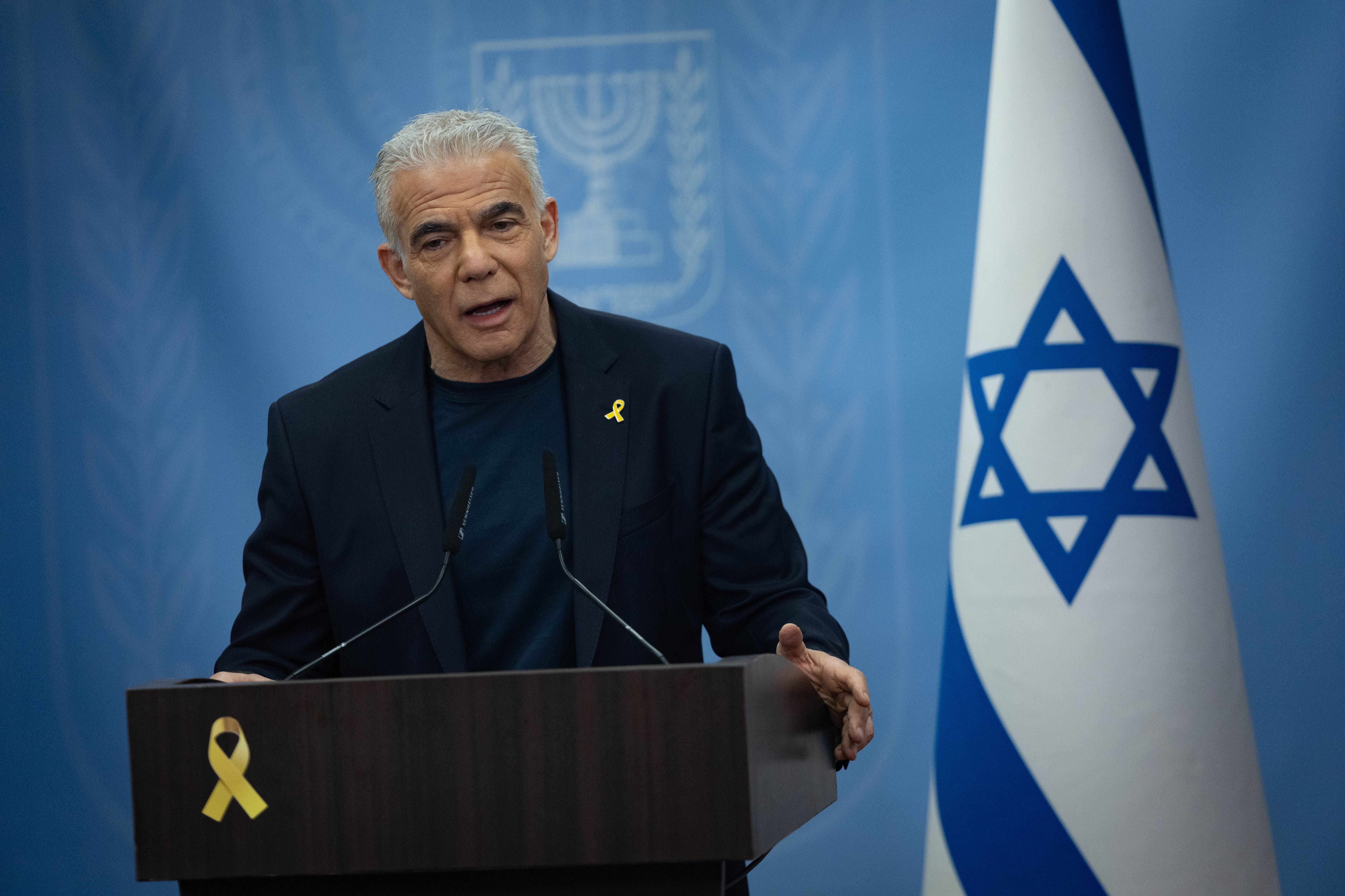 Yair Lapid, August 2025