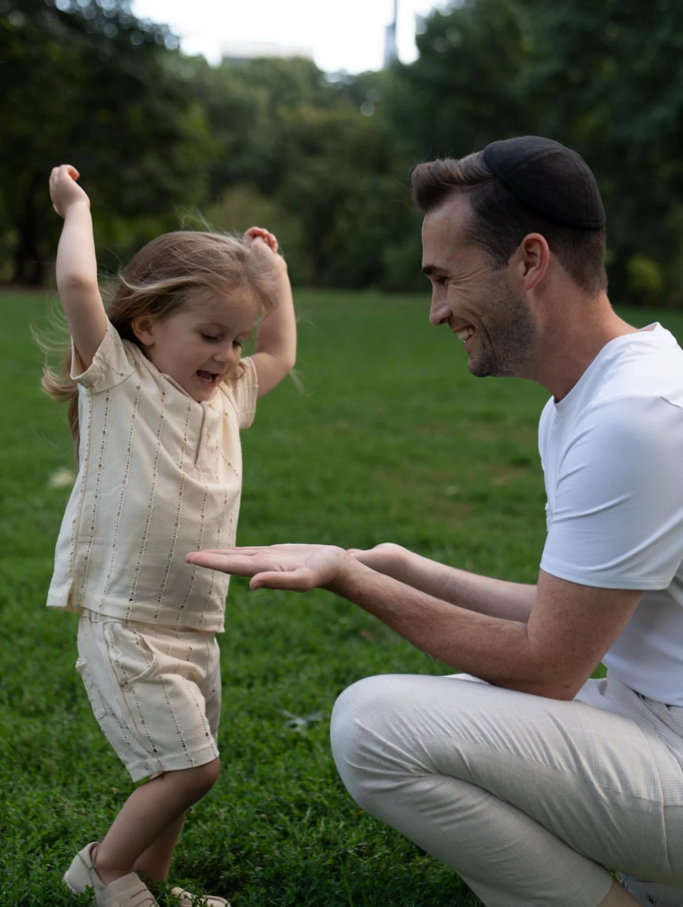 Mier Green and his son