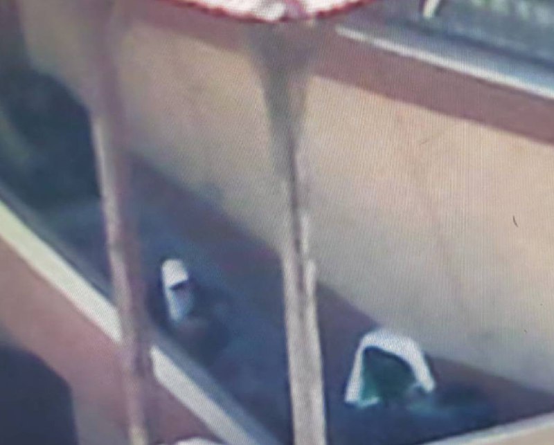 Hamas operative operating a hidden surveillance camera inside the medical facility