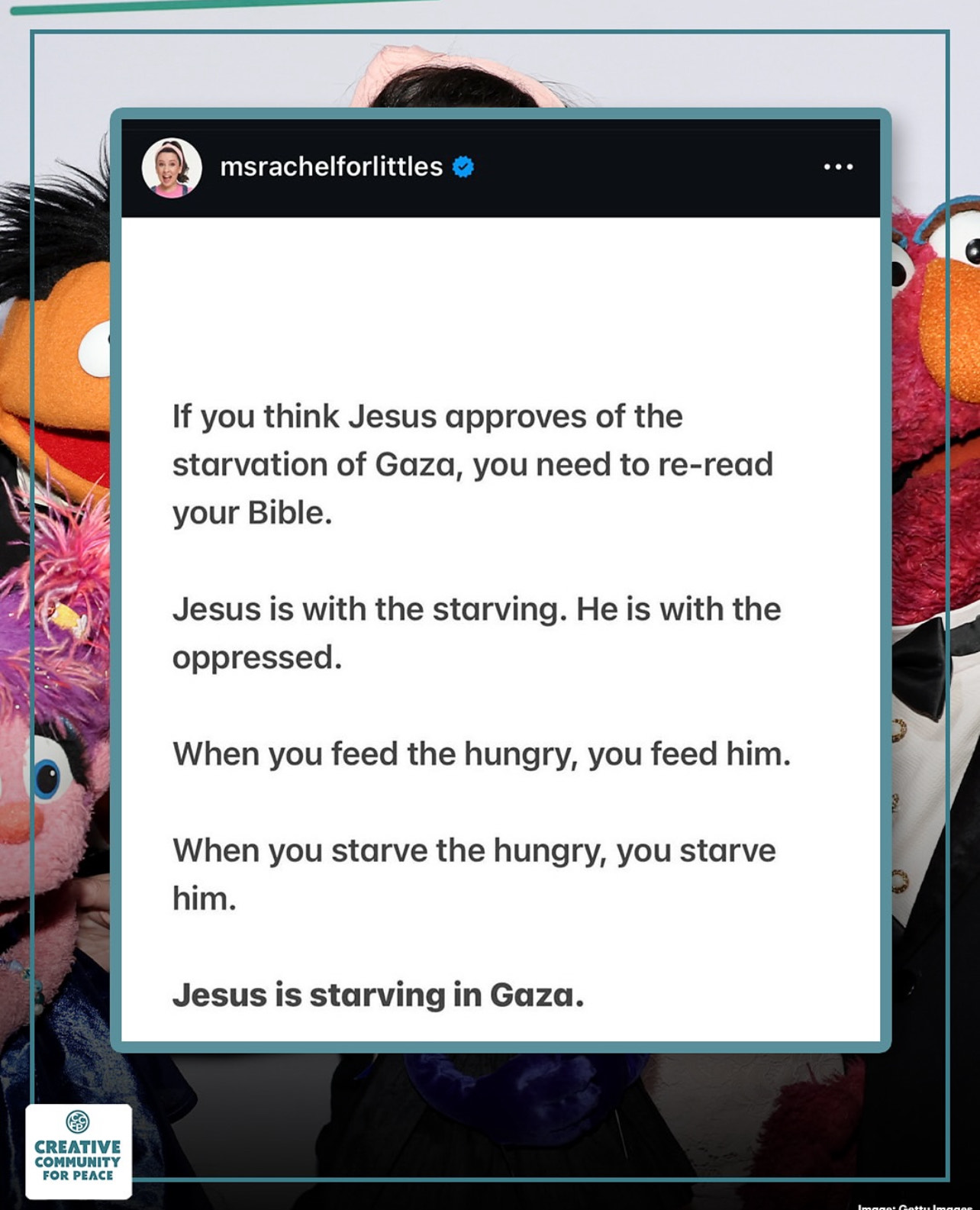 Ms. Rachel's unbelievable claim