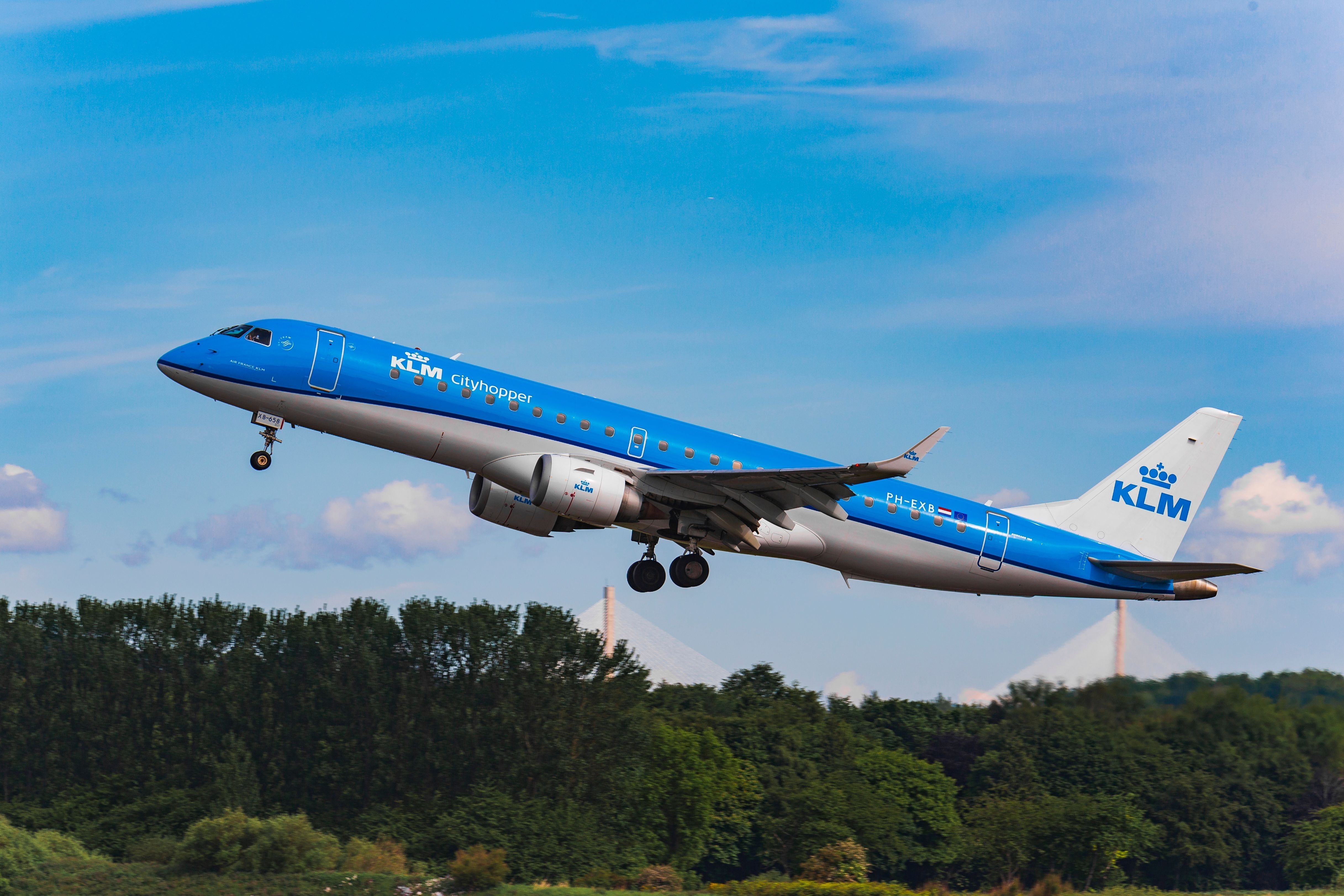 KLM Airline flight