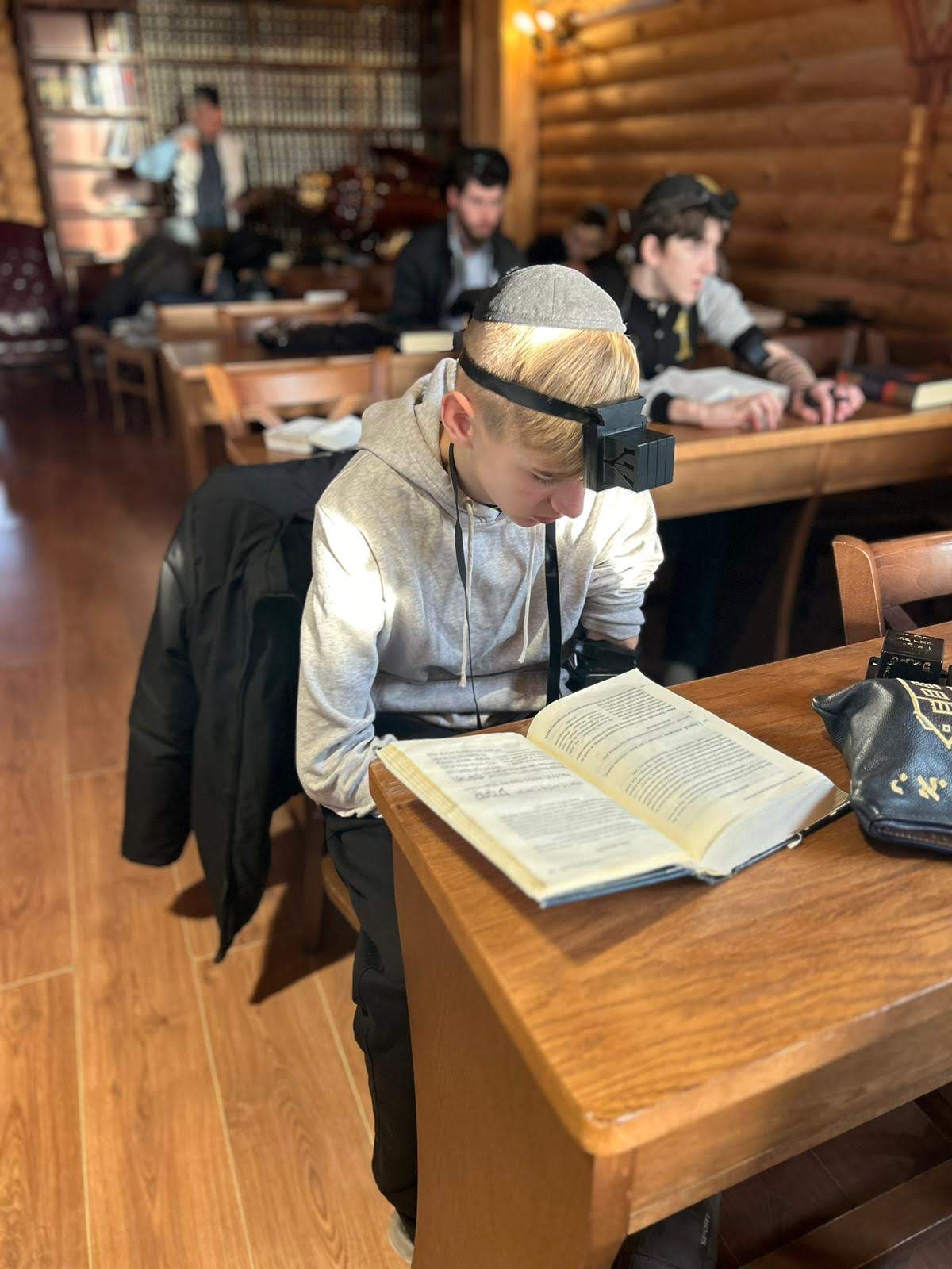 Yeka Boys camp: Beit Midrash time!