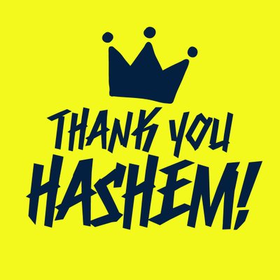 Logo Thank You Hashem