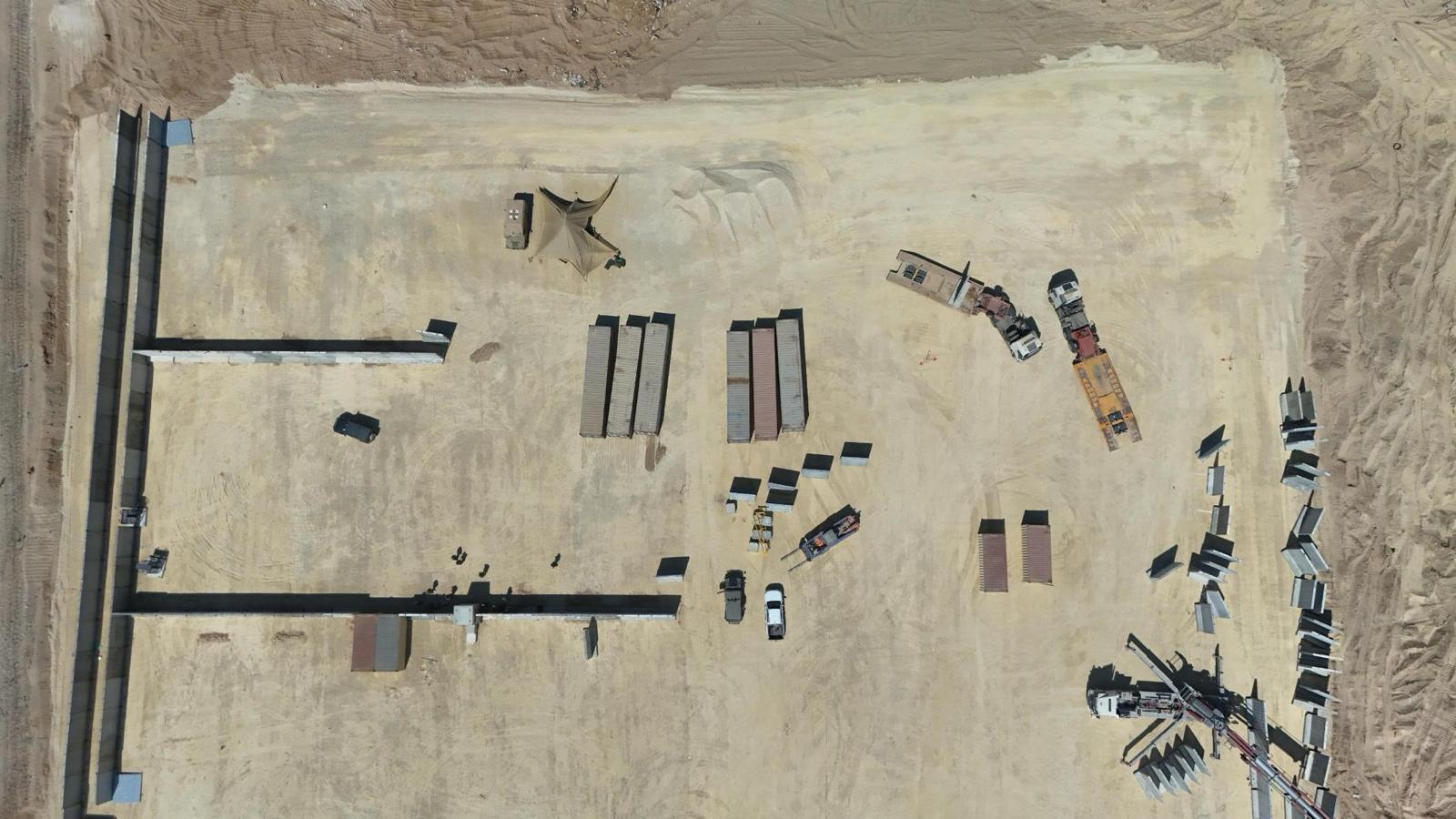 IDF Aid distribution centre in Gaza