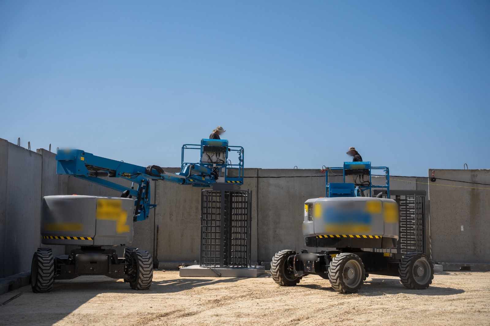 IDF Aid distribution centre in Gaza