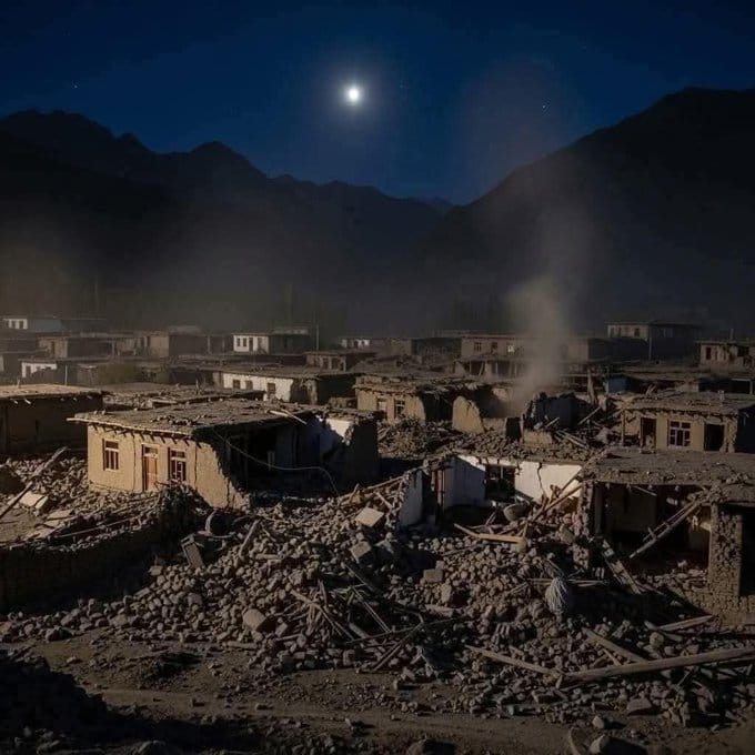 Earthquake in Afghanistan