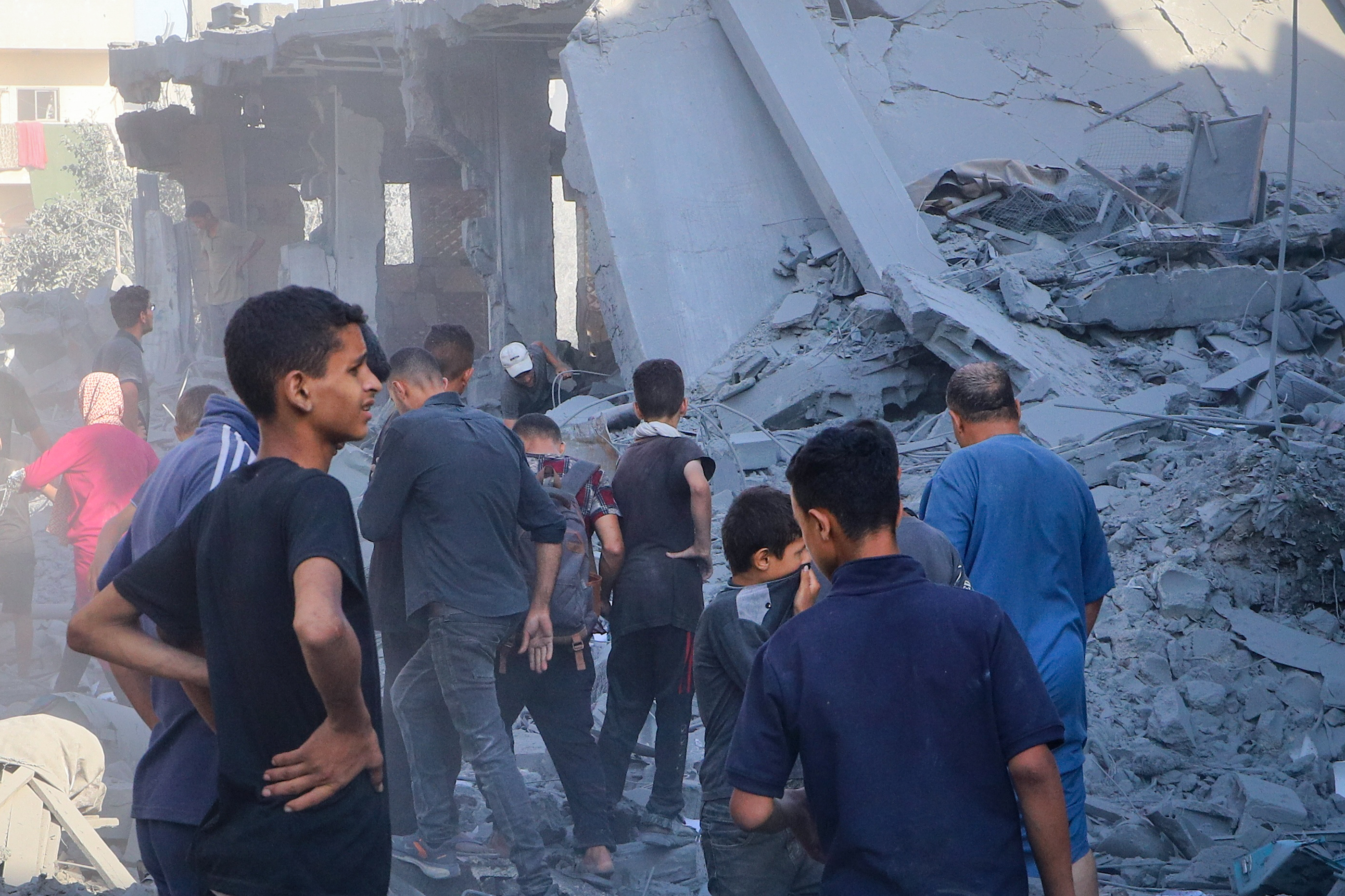 al-Ghoul family home in the Sheikh Radwan neighborhood, north of Gaza City. 