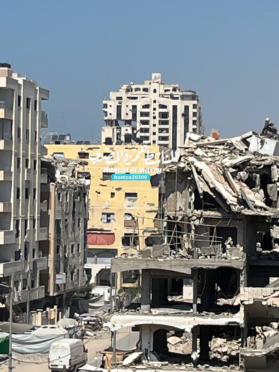 IDF bombs 14 story Hamas Tower in Gaza City | WATCH