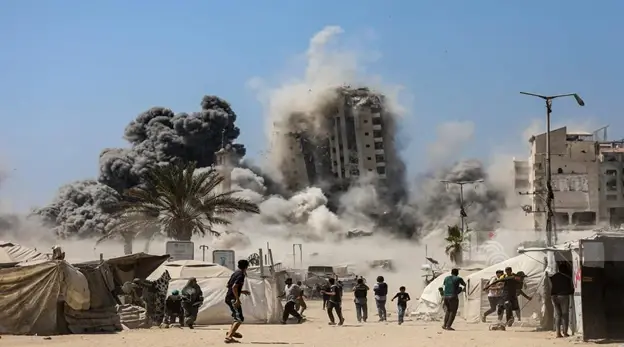 IDF operating in Gaza