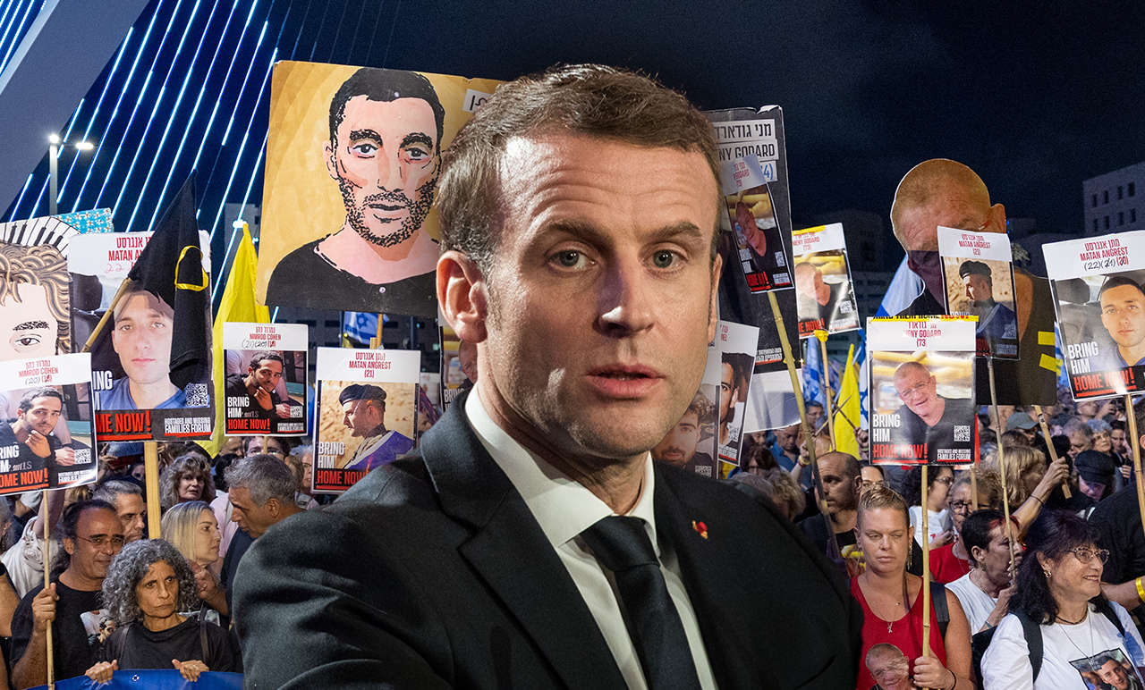 Hostage families go ask Macron for help