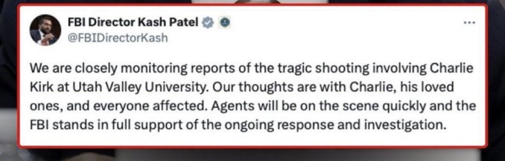 "Vile and Despicable": Global Leaders React to the Deadly Shooting of Charlie Kirk