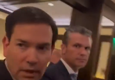 During the confrontation in DC