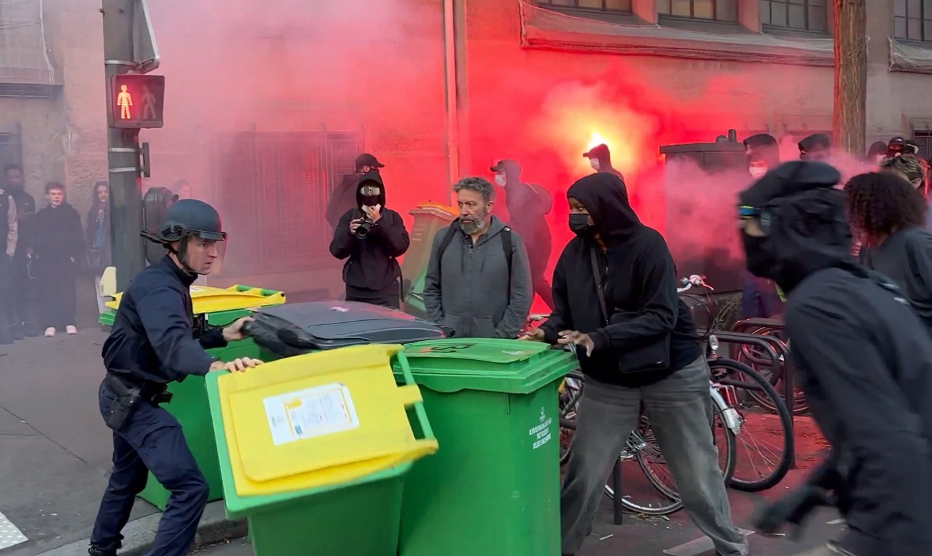 "Block Everything" wave os protests, September 10, 2025