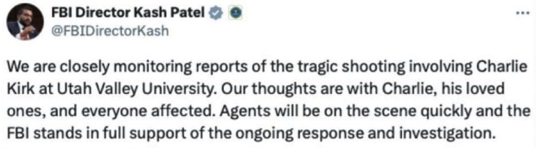 BREAKING! Charlie Kirk dies after being shot in the neck