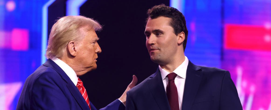 Trump, Charlie Kirk OBM