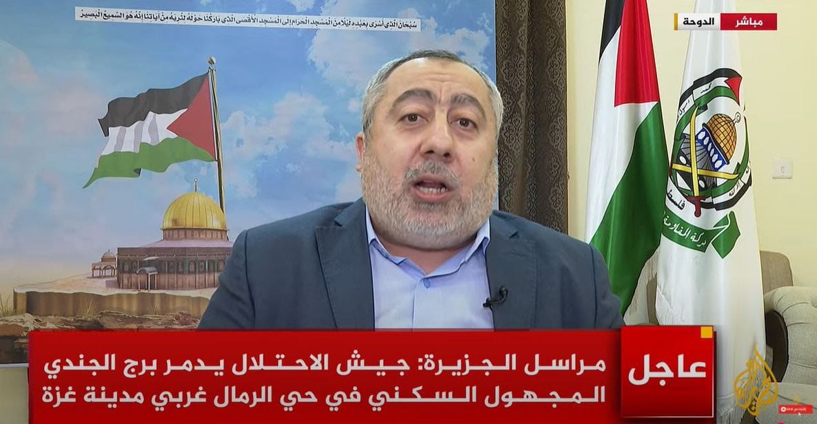 Taher al-Nunu, an adviser to the former head of Hamas's political bureau, 