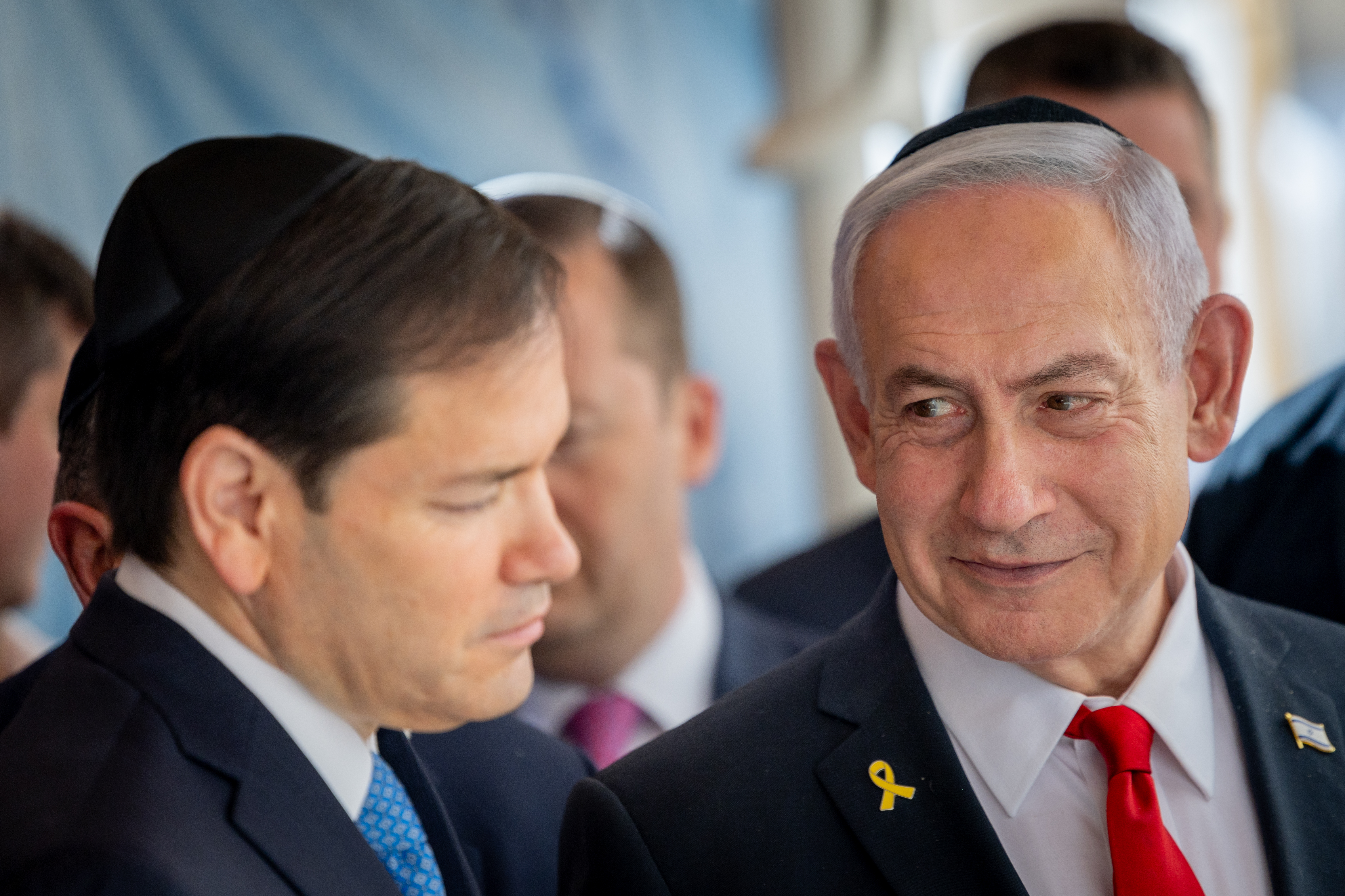 Netanyahu and Rubio, September 2025
