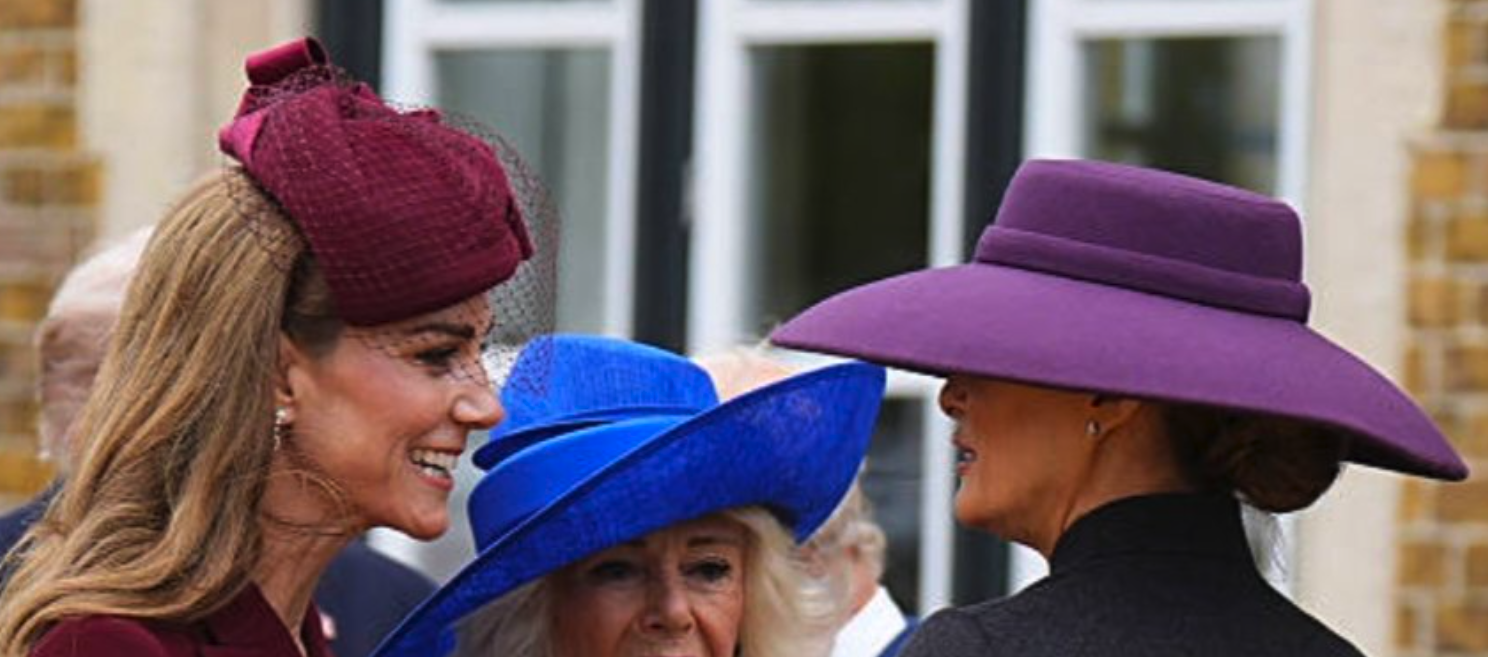 Kate and Melania Face Off in Windsor Castle Style Showdown
