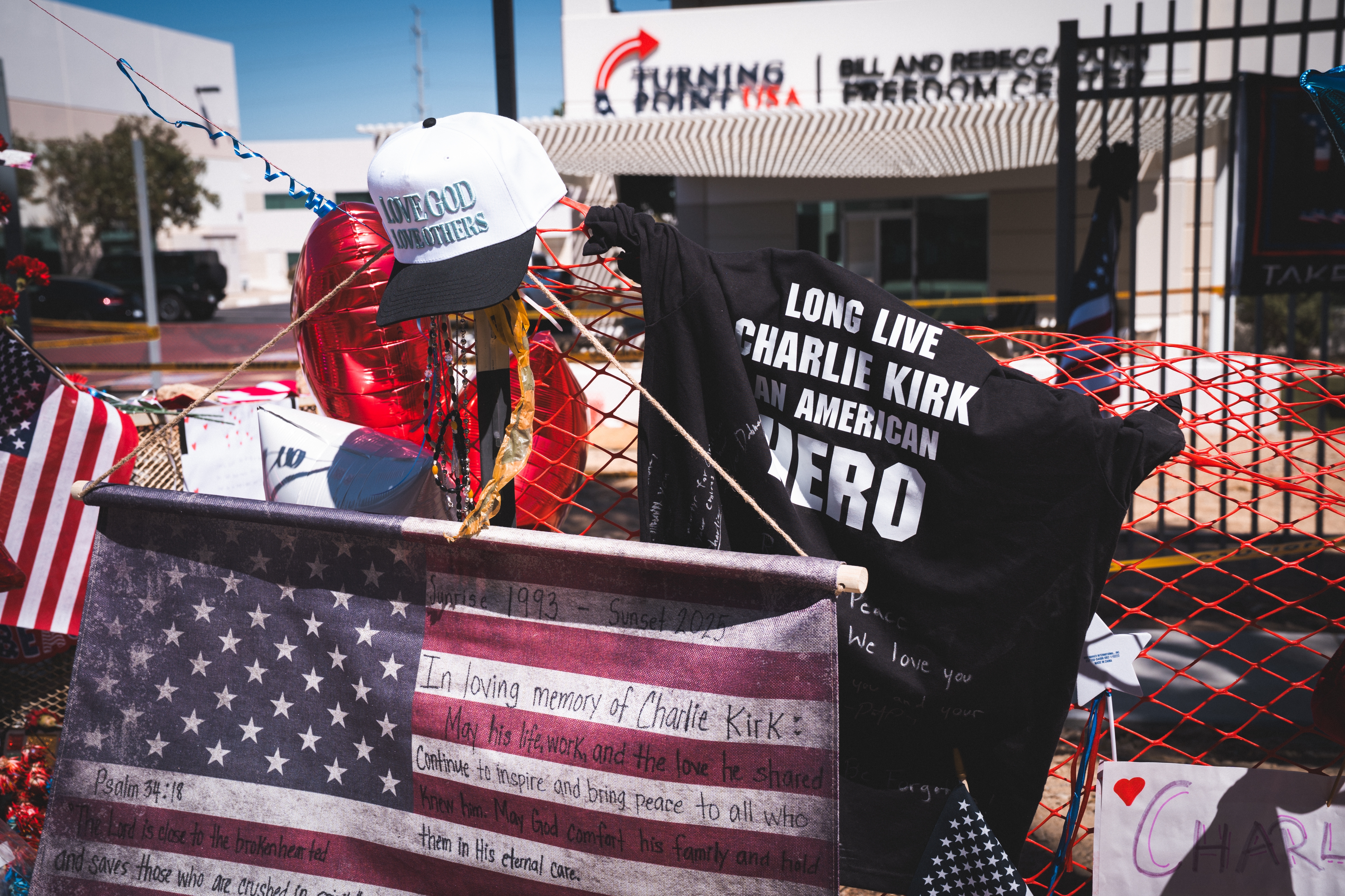 Charlie Kirk memorial