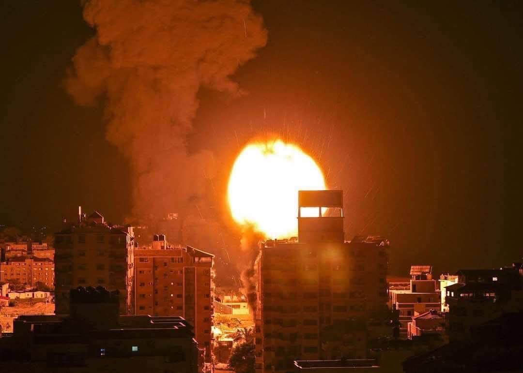 IDF strikes Gaza City, September 2025