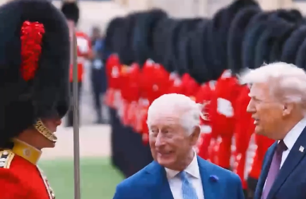 Trump Comes To Windsor Castle | WATCH