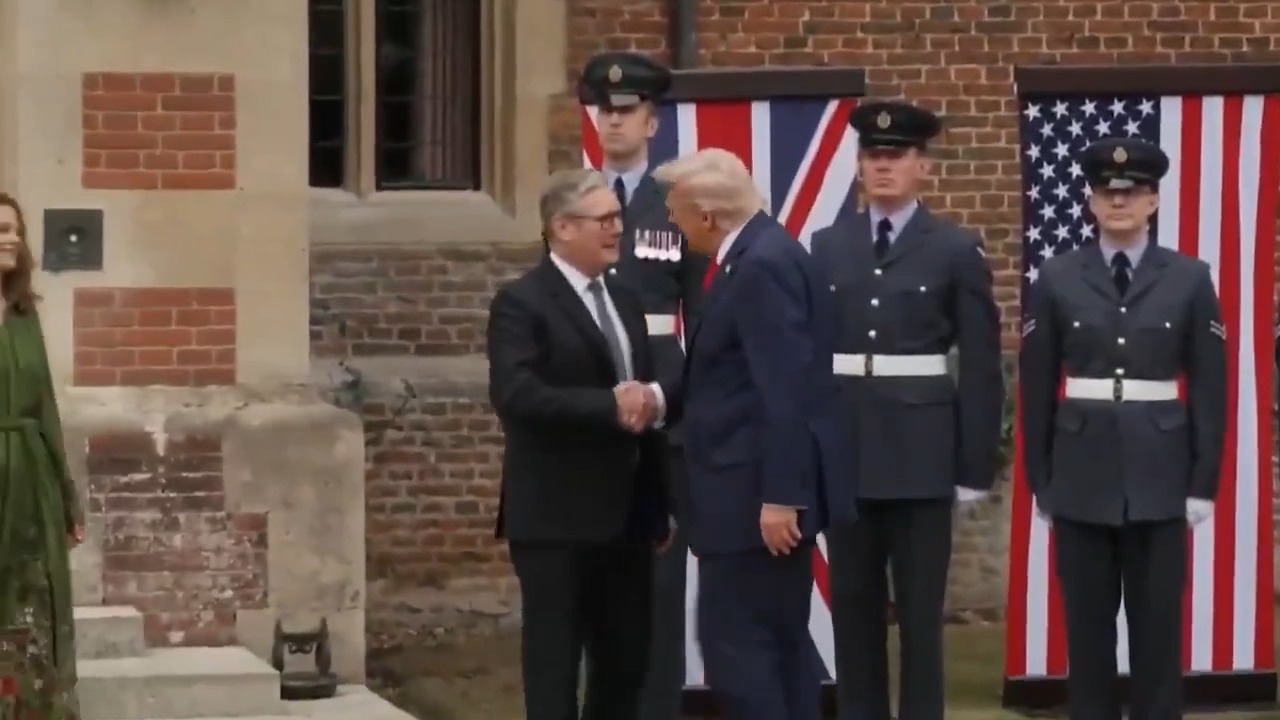 Trum meets Starmer