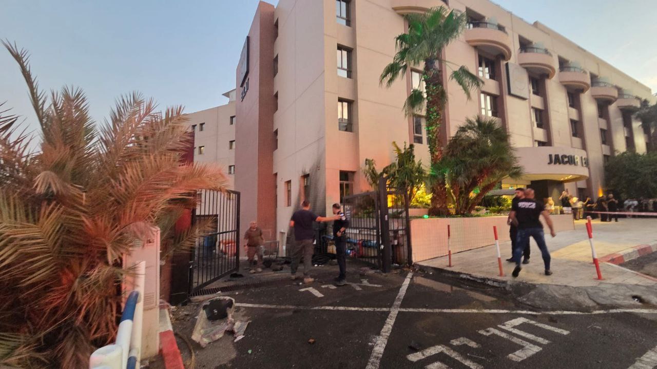 BREAKING: Houthi Drone Hits Eilat Hotel | WATCH