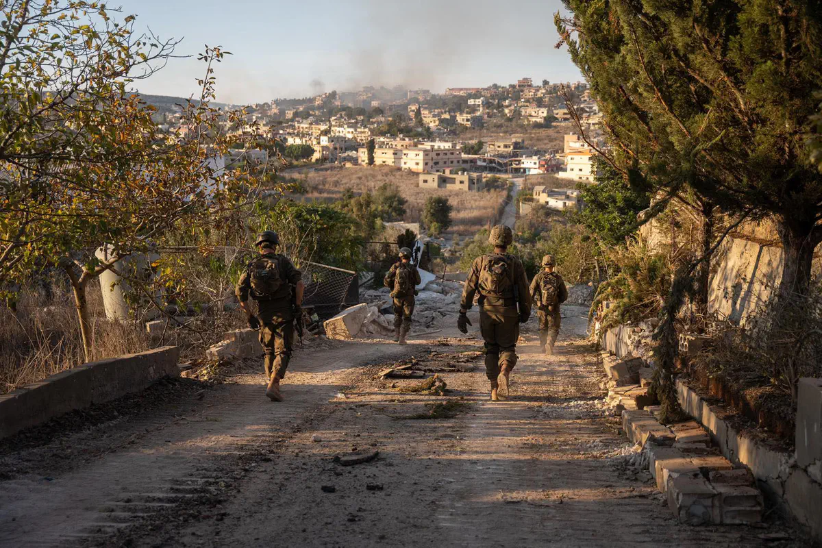 IDF forces in Lebanon