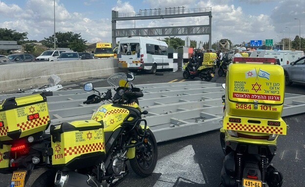 Scene of the horrific car accident