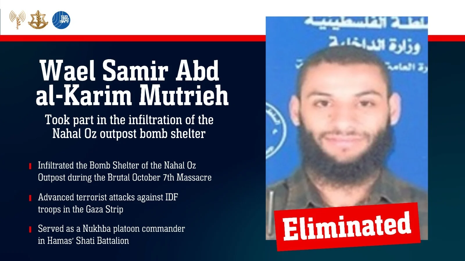 Hamas Nukba Terrorists eliminated by IDF